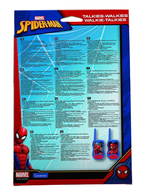 Walkie Talkies SpiderMan hasta 120 m - Kiabi
