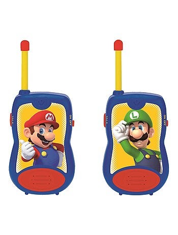 Walkie Talkies Super Mario de hasta 120 m