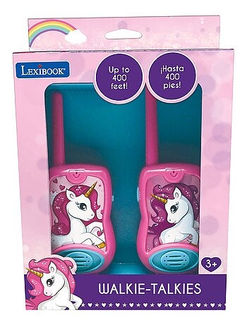 Walkie Talkies Unicornio hasta 120 m
