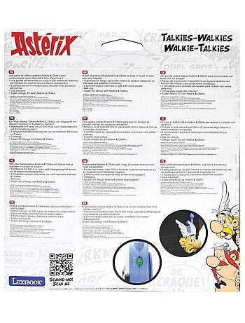 Walkietalkies 3D de Ast?rix