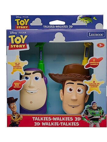 Walkietalkies 3D juguete Story