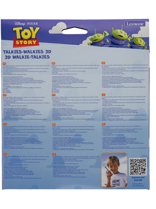 Walkietalkies 3D juguete Story - Kiabi Walkietalkies 3D juguete Story - Kiabi
