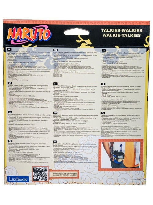 Walkietalkies 3D Naruto - Kiabi
