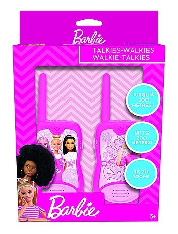 Walkietalkies barbie de hasta 120 m