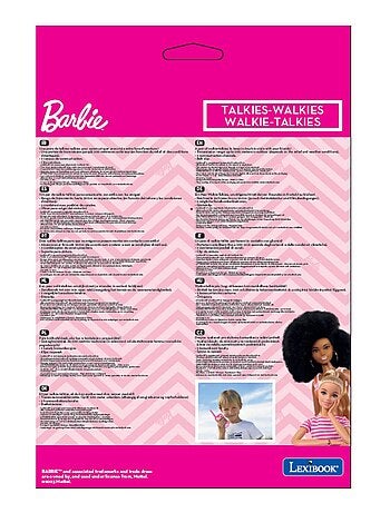 Walkietalkies barbie de hasta 120 m