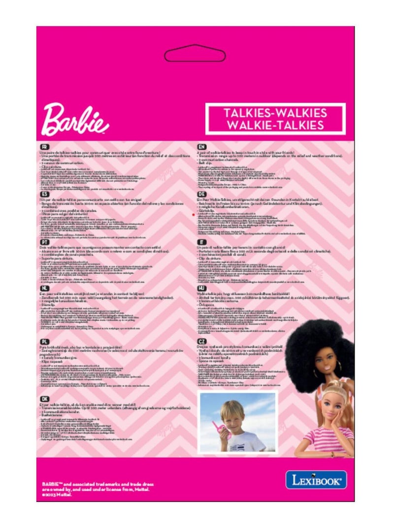 WalkieTalkies Barbie de hasta 120 m N/D - Kiabi