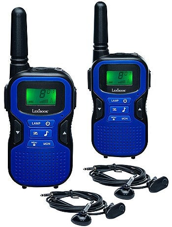 Walkietalkies con alcance de hasta 5 km