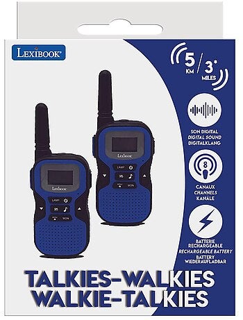 Walkietalkies con alcance de hasta 5 km