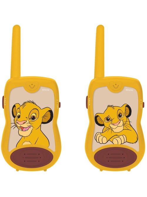 WalkieTalkies del Rey León hasta 120 m - Kiabi