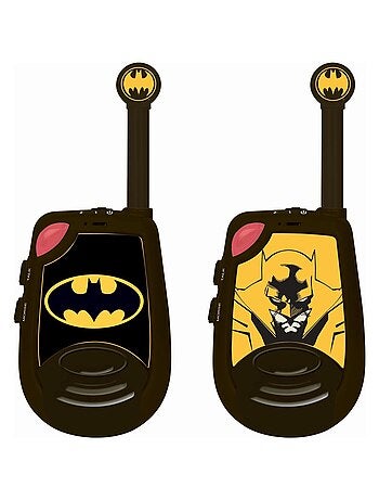 Walkietalkies digitales Batman de hasta 2 km/1,3 millas con funci?n de luces Morse