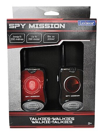 Walkietalkies para misiones de espionaje hasta 120 m