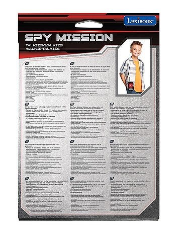 Walkietalkies para misiones de espionaje hasta 120 m