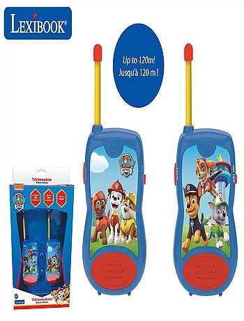 Walkietalkies paw patrol de hasta 120 m
