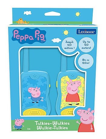 WalkieTalkies Peppa Pig de hasta 120 m
