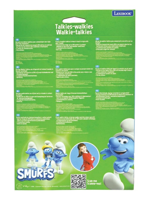 WalkieTalkies Pitufos hasta 120m - Kiabi