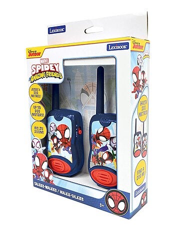 WalkieTalkies Spidey y sus increíbles amigos hasta 120 m