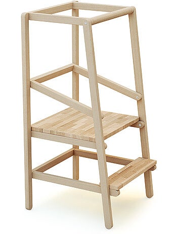 WEBABY - ALTO 2 Torre de observación y aprendizaje de madera