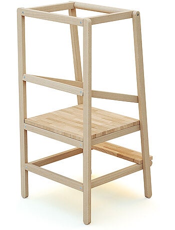WEBABY - ALTO 2 Torre de observación y aprendizaje de madera