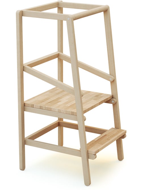 WEBABY - ALTO 2 Torre de observación y aprendizaje de madera - Kiabi