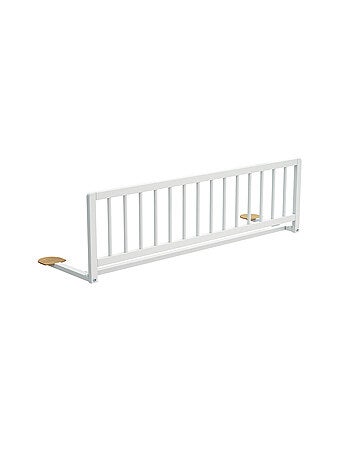 WEBABY - Barrera de cama infantil 117cm SIDO madera haya cruda