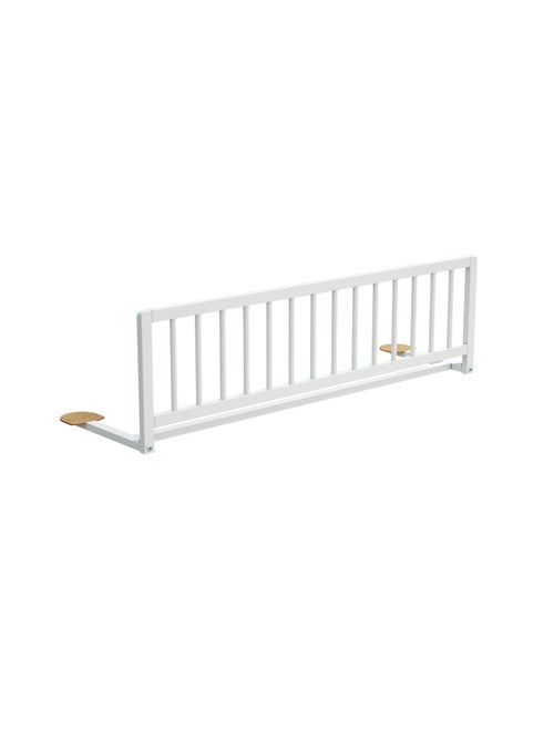 WEBABY - Barrera de cama infantil 117 cm SIDO madera blanca - 117 x 34,5 x 31 cm - Kiabi WEBABY - Barrera de cama infantil 117 cm SIDO madera blanca - 117 x 34,5 x 31 cm - Kiabi