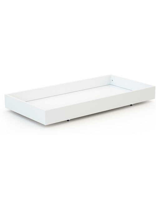 Webaby - cajón para cuna bebe 60 x 120 cm rolo madera - blanco - 114,50 x 57 x 14 cm - Kiabi
