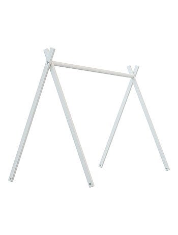 WEBABY - Cama tipi infantil madera ONE - Haya Cruda - 60 x 120 - 129 x 65,6 x 167,2 cm