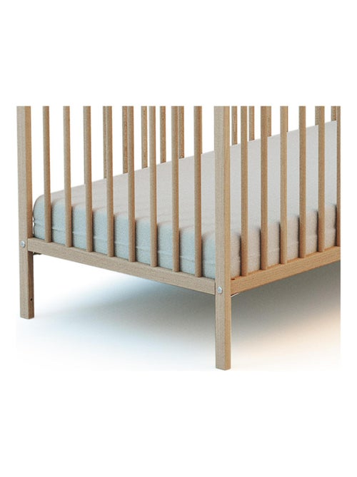 WEBABY - Cama tipi infantil madera ONE - Haya Cruda - 60 x 120 - 129 x 65,6 x 167,2 cm - Kiabi