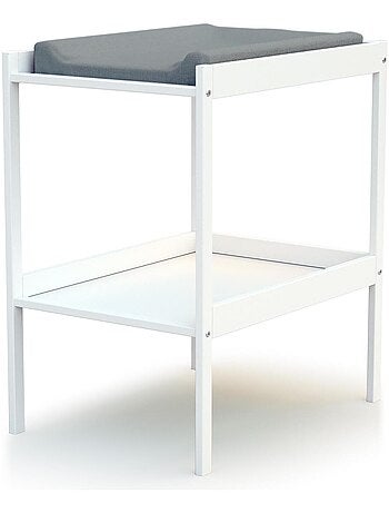 WEBABY - Cambiador de 1 estante Blanco MILO