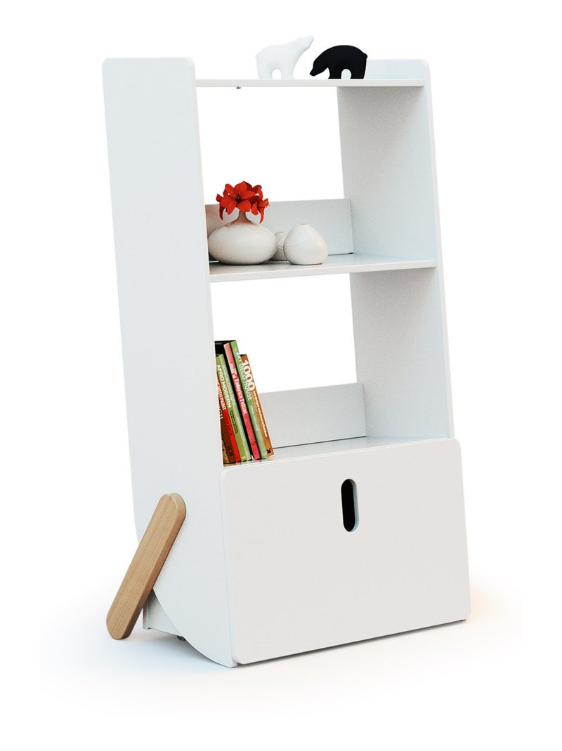 WEBABY - Estantería infantil pirata en madera - Blanco Blanco - Kiabi