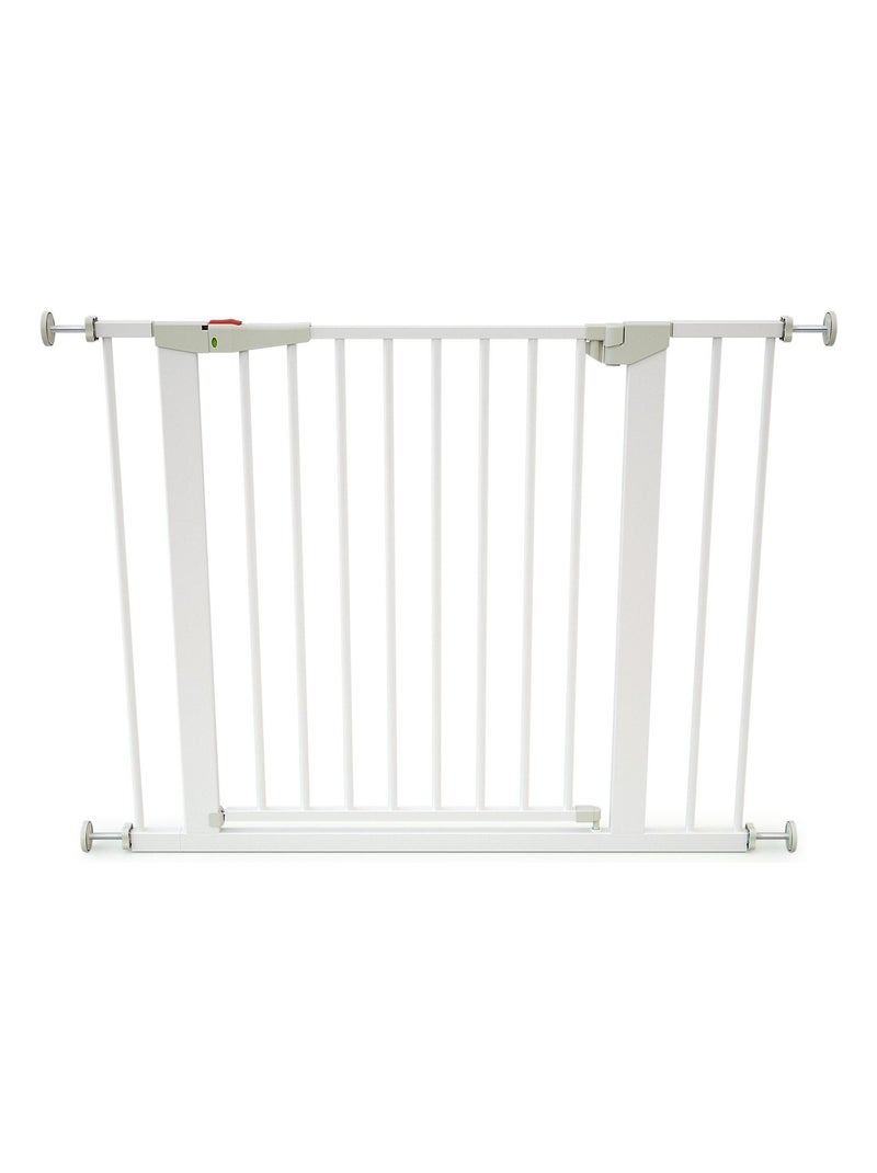 WEBABY - Extensión barrera de seguridad bebé acero - Blanco - 79 x 3,5 x 76,5 cm MOBI Blanco - Kiabi