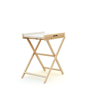WEBABY - Mesa plegable para cambiar PALA Haya barnizada
