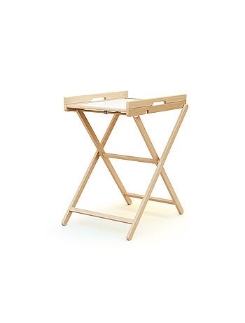 WEBABY - Mesa plegable para cambiar PALA Haya barnizada