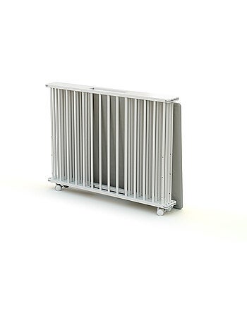 WEBABY - Parque infantil plegable madera CALI - Haya Cruda - 100 x 100 cm