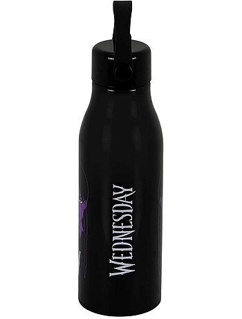 Wednesday miércoles braid botella, negro