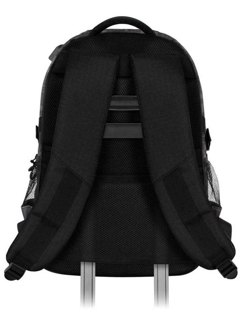 Wednesday Miércoles Chains Mochila Running PLUS, Negro Negro - Kiabi