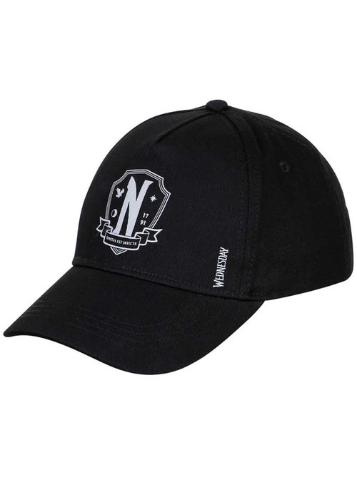 Wednesday Miércoles Original Gorra Infantil, Negro - Kiabi