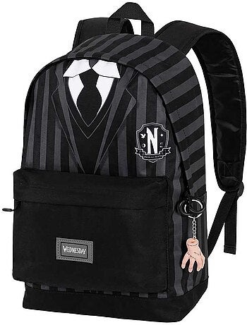 Wednesday miércoles uniform mochila hs fan 2.0, negro