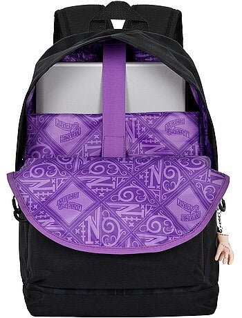 Wednesday miércoles uniform mochila hs fan 2.0, negro