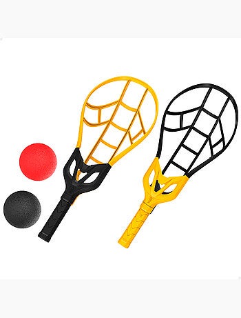 Wham-o set de raquetas grandes para niños trac-ball c/2 pelotas