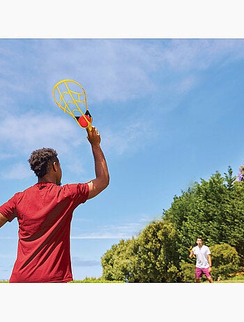 Wham-o set de raquetas grandes para niños trac-ball c/2 pelotas