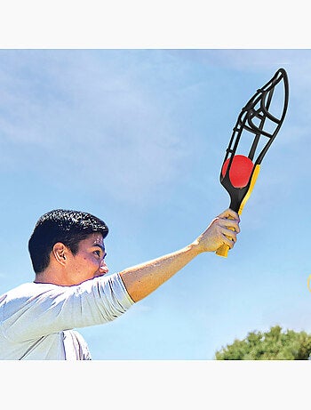 Wham-o set de raquetas grandes para niños trac-ball c/2 pelotas