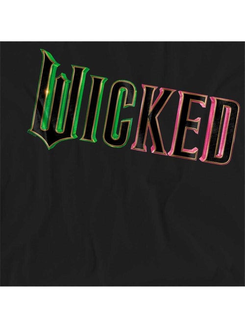 Wicked - Camiseta Diseño Logotipo de la película para Mujer - Kiabi Wicked - Camiseta Diseño Logotipo de la película para Mujer - Kiabi