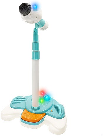 Winfun micrófono infantil inalámbrico con soporte regulable 32x23x50-150 cm