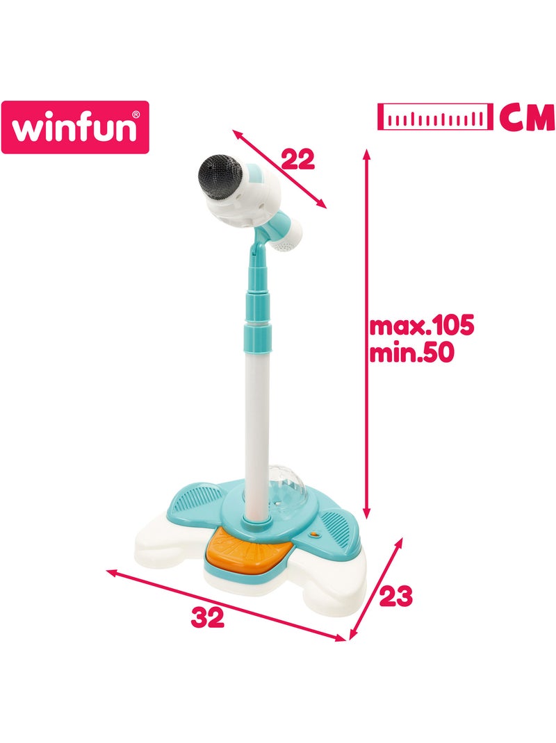 Winfun micrófono infantil inalámbrico con soporte regulable  32x23x50-150 cm N/D - Kiabi