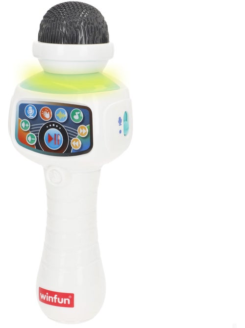 Winfun micrófono karaoke inalámbrico juguete con luz, melodías y efectos - Kiabi