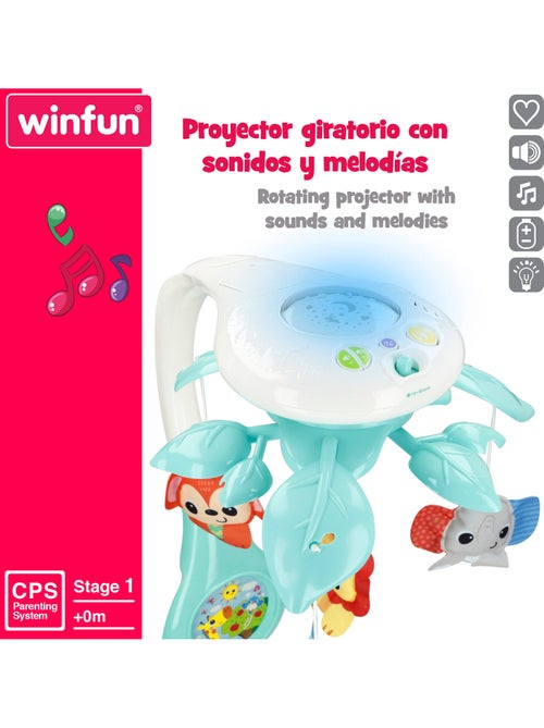 Winfun móvil cuna con proyector y música - Kiabi