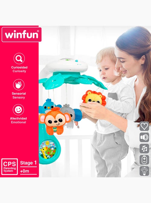 Winfun móvil cuna con proyector y música - Kiabi
