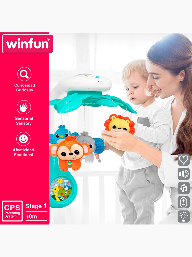 Winfun móvil cuna con proyector y música N/D - Kiabi