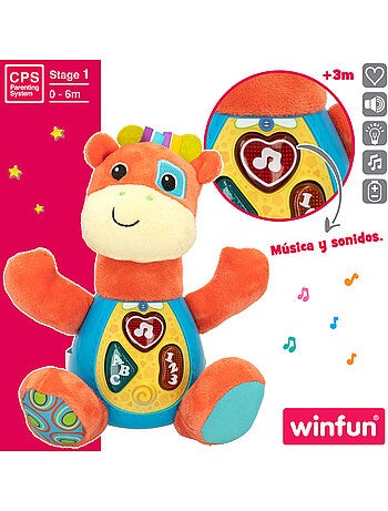 Winfun peluche jirafa que habla c/luces en español
